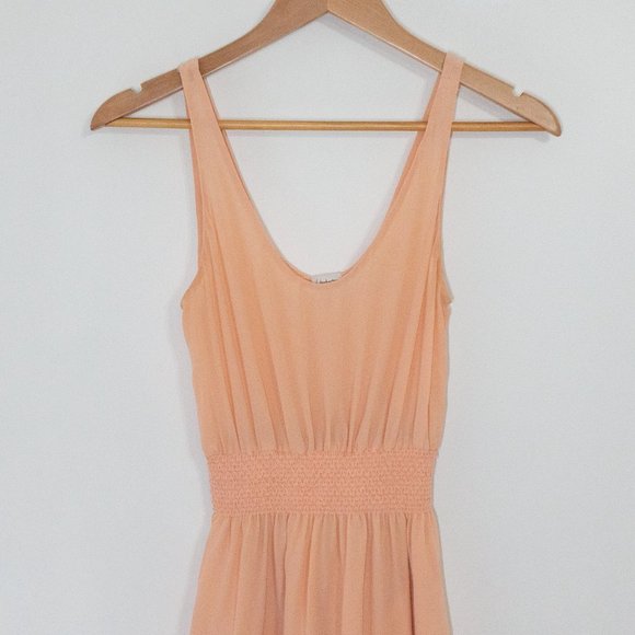 Babaton Peach Mini Dress - Picture 2 of 7